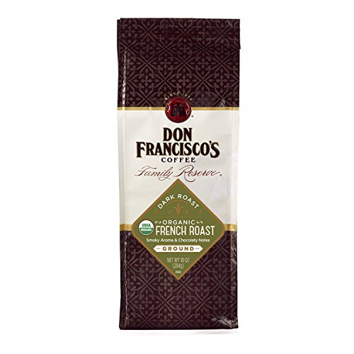 Don Francisco's Ground Organic French Dark Roast Coffee (10-ounce bag)