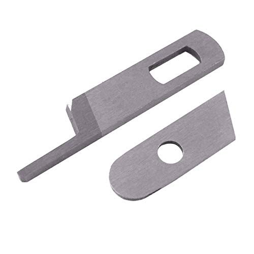 YEQIN Upper knife 412585  and  Lower Knife 550449 For Singer 14CG754 Pfaff 4762 4772 Babylock Serger Machine