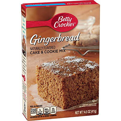 Betty Crocker Cake and Cookie Mix Gingerbread 14.5 oz Box Betty Crocker Cake and Cookie Mix Gingerbread 14.5 oz Box