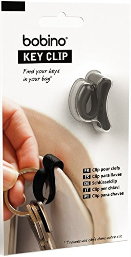 Bobino Key Clip - Black - Stylish Minimalist Organizer