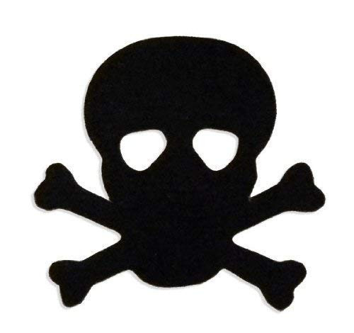 Skull  and  Crossbones Pirate Tanning Stickers 1000 Roll by Tanning Stickers