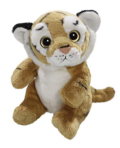 Carl Dick Tiger Brown 6 inches, 15cm, Plush Toy, Soft Toy, Stuffed Animal 3028004