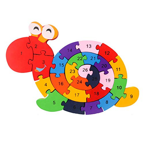 DD Alphabet Jigsaw Puzzles Winding Snail Toys Wooden Animal Letter Numbers Puzzles Building Blocks Toy for Children DD Alphabet Jigsaw Puzzles Winding Snail Toys Wooden Animal Letter Numbers Puzzles Building Blocks Toy for Children