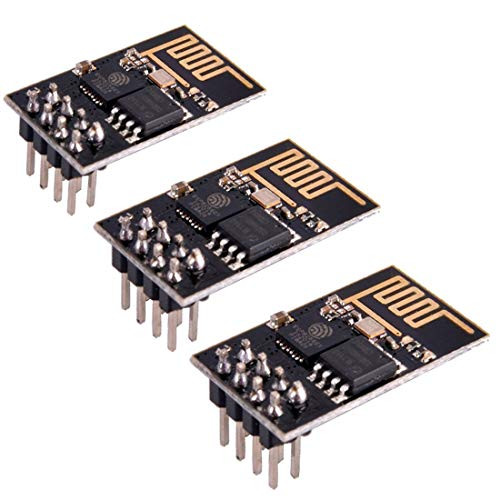 Hailege 3pcs ESP8266 ESP-01 ESP01 Serial WiFi Wireless Transceiver Wireless WiFi Module Development Board LWIP APPlusSTA for Arduino