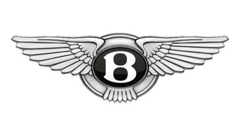 2pack 3" Sticker -Bentley Logo Emblem Scrapbook Sticker - Perfect Size for Cell Phone Covers
