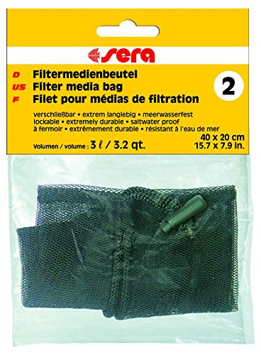 Sera Filter Media Bag 2 Aquarium Filter Accessories