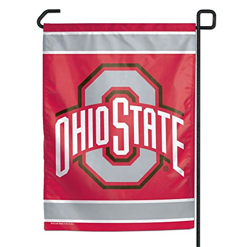 WinCraft NCAA Ohio State Buckeyes Garden Flag, 11"x15", Team Color WinCraft NCAA Ohio State Buckeyes Garden Flag, 11"x15", Team Color