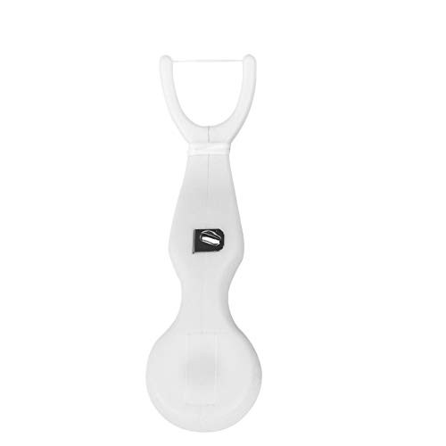 Healifty Dental Floss Holder Replacement Teeth Clean Pick Plastic Dental Floss Rack Holder For Oral Clean Teeth Care (White)
