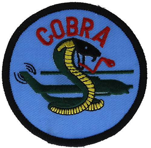 Cobra Helo Helicopter Belle AH-1 Patch 3 inch HFL1327