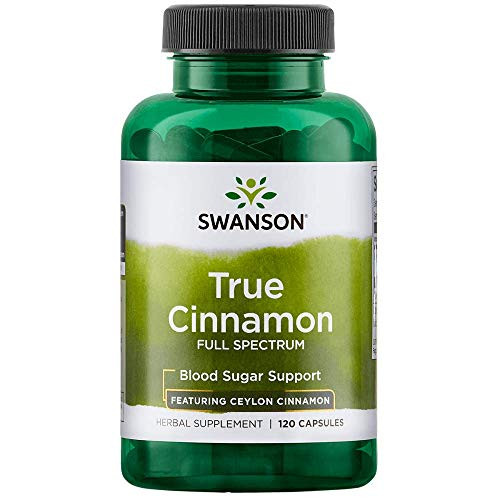 Swanson Full Spectrum True Cinnamon - Featuring Ceylon Cinnamon 300 mg 120 Caps
