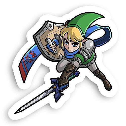 The Legend of Zelda Hyrule Warriors Link Video Game Hero Sticker - 2.5"