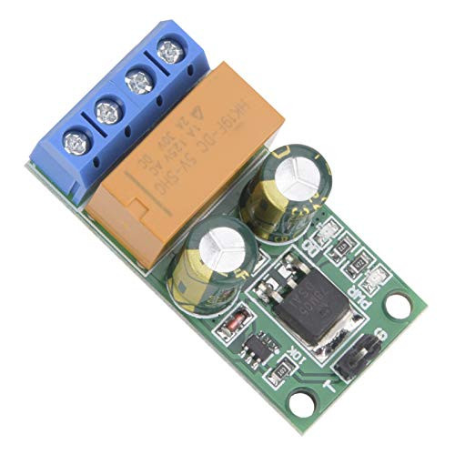 DR55B01 DC Motor Forward/Reverse Controller Board, Self-Locking Reverse Polarity Relay Motor Control Module (DC 6-24V)