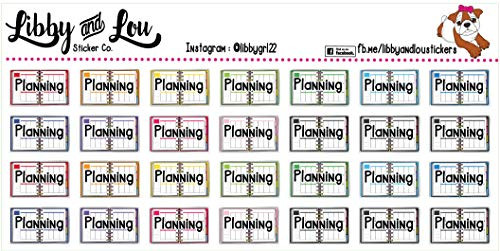 Erin Condren Planner Sticker - Happy Planner - Agenda - Calendar