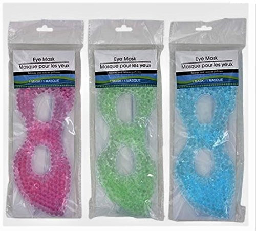 Resuable Cold Therapy Bead Pearl Gel Revitalizing Eye Mask - Reduces Puffiness From Sleepless Nights, Relax  and  Sooth Away Stress  and  Helps Relieve Eye Strain by N/A