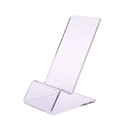 Clear Acrylic Phone Mount Holder Mini Portable Display Stand Rack Stand for Cell Phone Display