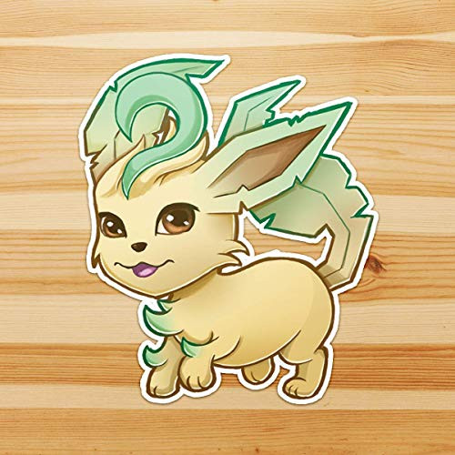 Pokemon - Eeveelution - Leafeon - Original Artwork Sticker
