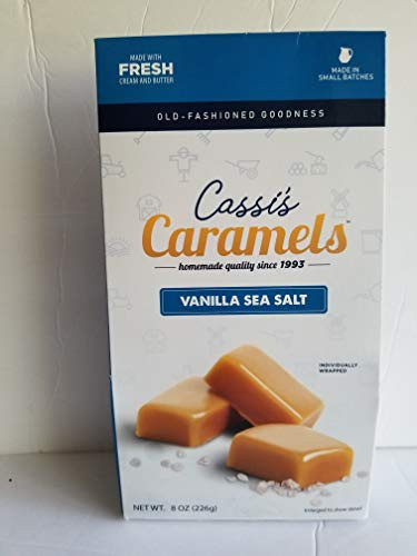 CASSIS CARAMELS VANILLA SEA SALT