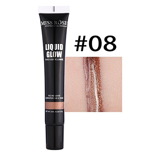 Liquid Glow Highlighter Contour Glitter Shimmer Brighten Highlighters For Face and Eyes and Body Makeup