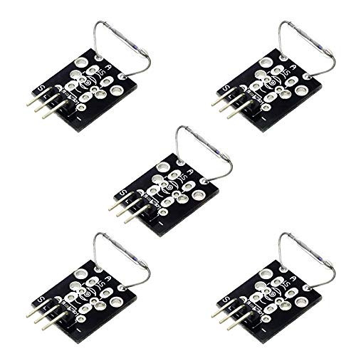 Comidox 5PCS KY-021 Mini Magnetic Reed Sensor Module 3-pin For Arduino Smart Car