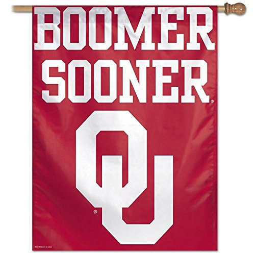 WinCraft Oklahoma Sooners Boomer Sooner House Flag WinCraft Oklahoma Sooners Boomer Sooner House Flag