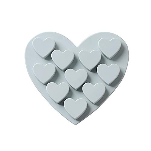 Silicone Molds, Semicircle Silicone Mold Heart Mousse Shaped Chocolate Mold, Silicone Fondant Mold Chocolate Dessert Baking Pan Mold