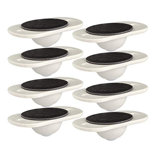 KLKLKL 4/8pcs Paste Type Universal Pulley 360° Rotation for Bottom Storage Rack Trash Can Bed Storage Box Universal Wheel