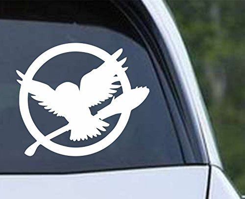 Bazinga Designs Harry Potter - Hedwig Owl Die Cut Vinyl Decal Sticker