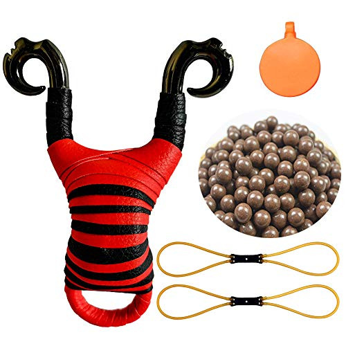 Slingshot Stainless Steel Slingshots for Hunting Professional Powerful Sling Shot Set for Hunting Fun High Velocity Outdoor Catapult Slingshot for Adults Men Kids with Rubber Bands and Slingshot Ammo Slingshot Stainless Steel Slingshots for Hunting Professional Powerful Sling Shot Set for Hunting Fun High Velocity Outdoor Catapult Slingshot for Adults Men Kids with Rubber Bands and Slingshot Ammo