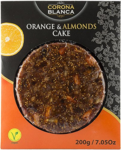 Corona Blanca Orange and Almonds Bread Cake (Fig, Dates, Almonds and Orange) 7.05 oz ( 200 gr)