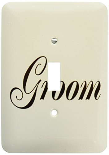 3dRose lsp_112864_1 Groom Part of Bride and Groom Set Couples Gift Wedding Marriage Just Married Bachelor Party Single Toggle Switch