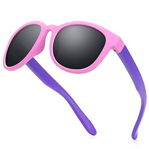 Girls Sunglasses for Kids Polarized Boys Child Youth Junior Glasses For Baseball Cycling Running