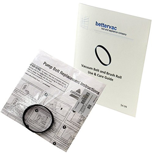 Bissell ProHeat Essential  and  DeepClean Essential Upright Carpet Cleaner Belt 1601543/3100625 Bundled with Use  and  Care Guide