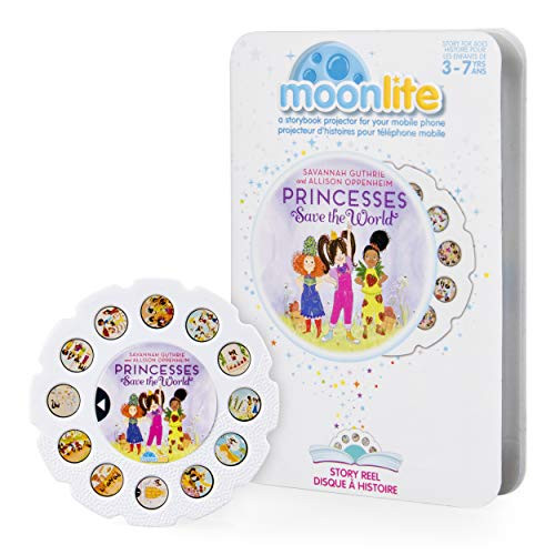 Moonlite - Princesses Save the World Story Reel for Moonlite Storybook Projector, for Ages 1 and Up