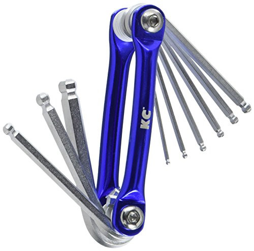 KC Professional 97331 Hex Key Ball, 9 Piece