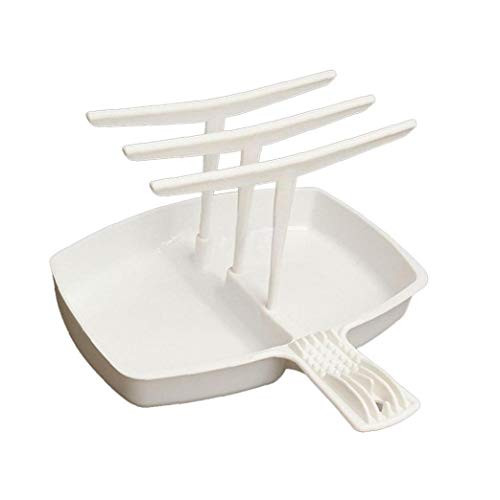 Yililay Cooker Tray, Home Dorm Use Tools Bacon Cooker Cooking Tool Microwave Bacon Rack Hanger Cooker Tray for Cook Bar Crisp Breakfast Meal