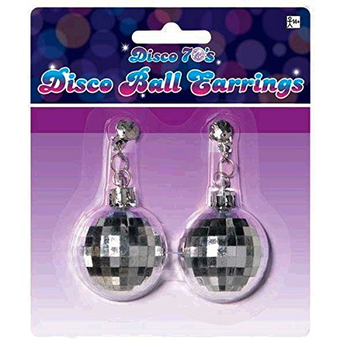 Amscan Disco Ball Earrings