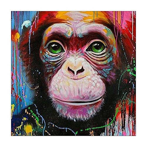 5D DIY Diamond Painting Kit for Adult Diamond Painting Full Round Drill Paint with Diamonds Fit DIY for Home Decor Monkey 11.8x11.8in 1 Pack by witfox 5D DIY Diamond Painting Kit for Adult Diamond Painting Full Round Drill Paint with Diamonds Fit DIY for Home Decor Monkey 11.8x11.8in 1 Pack by witfox