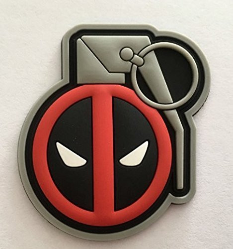 Deadpool Hand Grenade 3D PVC Tactical Morale Patch