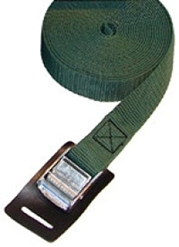 Malone Auto Racks 15ft Load Strap with Foam Buckle Sleeve, Single, MPG307-15B