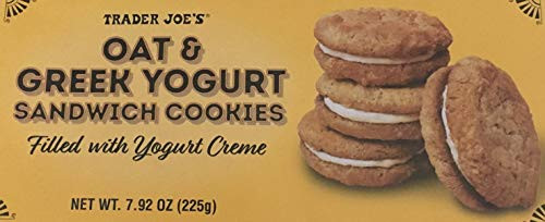 Trader Joe's Oat  and  Greek Yogurt Sandwich Cookies