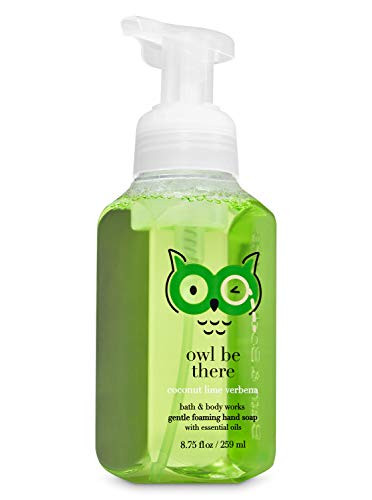 White Barn Candle Company Bath and Body Works Gentle Foaming Hand Soap - 8.75 fl oz - Many Scents (Owl Be There - Coconut Lime Verbena)