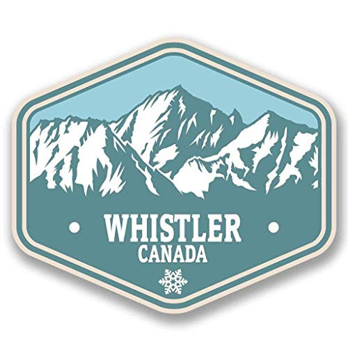 Whistler Canada Vinyl Sticker Decal Laptop Car Bumper Sticker Travel Luggage Car iPad Sign Fun 5" Whistler Canada Vinyl Sticker Decal Laptop Car Bumper Sticker Travel Luggage Car iPad Sign Fun 5"