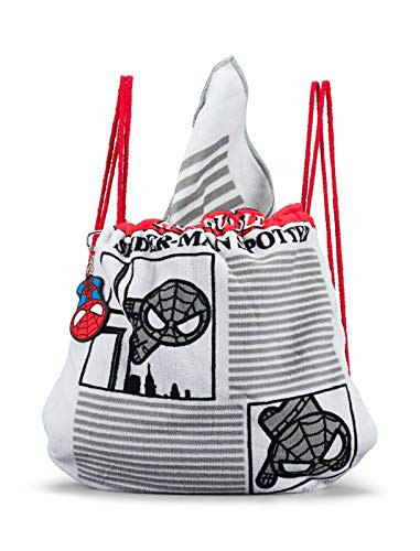 Loot Crate - Spider-Man Beach Towel Cinch Bag w/Clip
