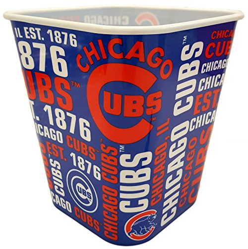 Baseball Cubs Snack Buckets - 7"x6.5"- Perfect for Game Watching, Movie Watching, or Use as a Storage Bin (Single)