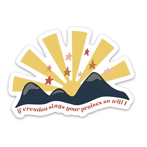 Christian stickers about faith, Jesus, God, religion, Bible verse quotes, scripture, prayer - Waterproof vinyl decals for a laptop, Bible journal, water bottle etc - So will I Christian stickers about faith, Jesus, God, religion, Bible verse quotes, scripture, prayer - Waterproof vinyl decals for a laptop, Bible journal, water bottle etc - So will I