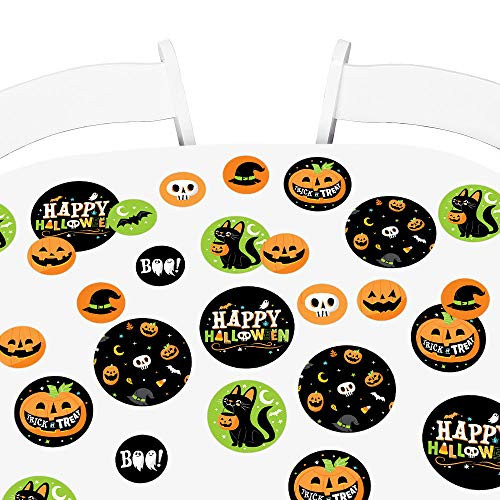 Big Dot of Happiness Jack-O'-Lantern Halloween - Kids Halloween Party Giant Circle Confetti - Party Decorations - Large Confetti 27 Count Big Dot of Happiness Jack-O'-Lantern Halloween - Kids Halloween Party Giant Circle Confetti - Party Decorations - Large Confetti 27 Count
