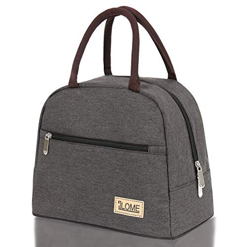 ILOME Insulated Lunch Bag Large Waterproof Adult Lunch Tote Bag for Lunch Box for School Women or Men Picnic Working