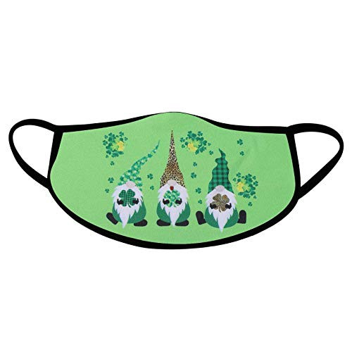 1 PCS LED Light up Luminous St. Patrick's Day Face_Mask Masquerade Festival Party Face_mask Voice Activated LED Face_Mask - Imitates Lips Speaking (A) 1 PCS LED Light up Luminous St. Patrick's Day Face_Mask Masquerade Festival Party Face_mask Voice Activated LED Face_Mask - Imitates Lips Speaking (A)