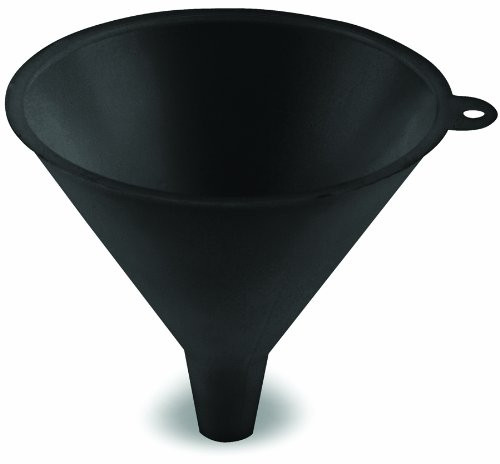 Lumax LX-1602 Black 16 oz. Plastic Funnel
