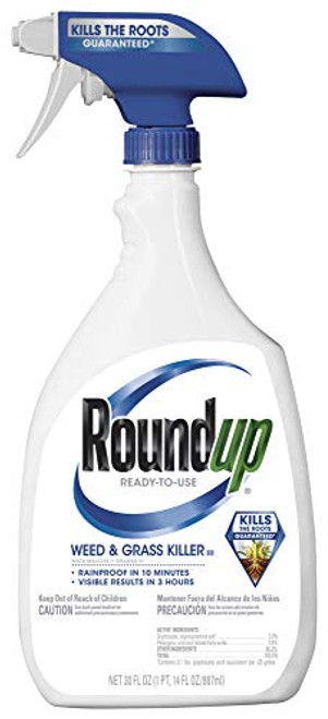Roundup 5003410 Weed and Grass Killer III Ready-to-Use Trigger Spray, 30-Ounce Roundup 5003410 Weed and Grass Killer III Ready-to-Use Trigger Spray, 30-Ounce